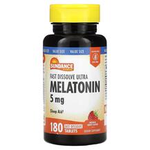 Fast Dissolve Ultra Melatonin Natural Berry 5 mg Мелатонин