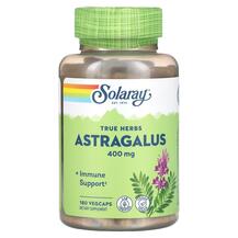Астрагал True Herbs Astragalus 400 mg Solaray 180 капсул