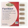 Фото товара Flora, Железо, Ferritin+ Plant-Based, 30 капсул