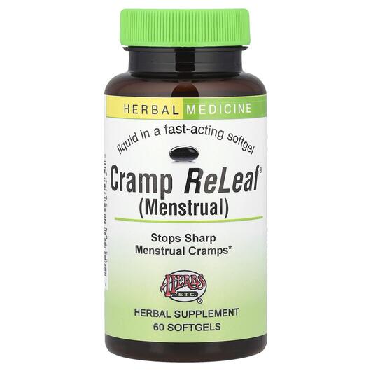 Основне фото товара Cramp ReLeaf Menstrual, Підтримка менструального циклу, 60 капсул