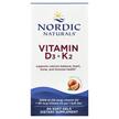 Фото товару Vitamin D3 + K2 Great Orange, Вітаміни D3 K2, 60 капсул