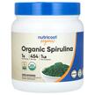 Nutricost, Спирулина, Organic Spirulina Unflavored, 454 г