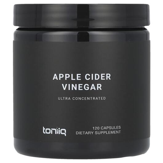 Основне фото товара Toniiq, Apple Cider Vinegar, Яблучний оцет, 120 капсул