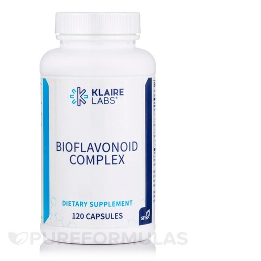 Основне фото товара Klaire Labs, Bioflavonoid Complex, Біофлавоноїди, 120 капсул