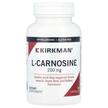 Фото товара Kirkman, L-Карнозин 200 мг, L-Carnosine 200 mg, 90 капсул