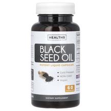 Black Seed Oil Черный тмин Healths Harmony 60 капсул