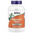 Фото товара NOW, Магний Малат, Magnesium Malate Caps, 180 капсул
