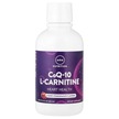 Фото товару MRM, CoQ-10 L-Carnitine Cherry-Pomegranate, Коензим CoQ10, 480 мл