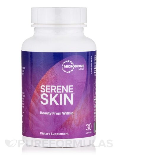 Основное фото товара Microbiome Labs, Пробиотики, SereneSkin, 30 капсул