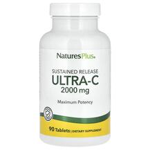 Ultra-C 2000 mg Витамин C Natures Plus 90 таблеток Ultra-C 2000 mg Витамин C Natures Plus 90 таблеток