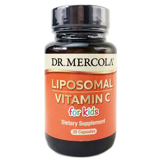 Основне фото товара Dr Mercola, Liposomal Vitamin C for Kids, Ліпосомальний Вітамі...