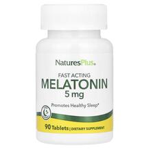 Melatonin 5 mg Мелатонин Natures Plus 90 таблеток