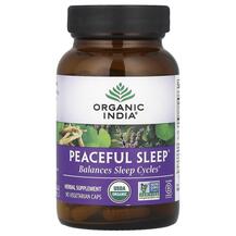 Peaceful Sleep Поддержка сна Organic India 90 капсул