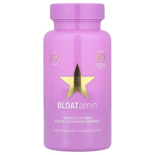 Основное фото товара HAIRtamin, Ферменты, BLOATamin, 30 капсул