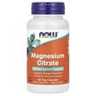 NOW, Магний, Magnesium Citrate, 60 капсул