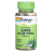 Алое вера Super Aloe Vera 8000 mg Solaray 100 капсул