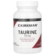 L-Taurine 325 mg L-Таурин Kirkman 250 капсул