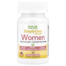 SimplyOne Women Multivitamin + Supporting Herbs для