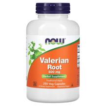 Корінь валеріани 500 мг Valerian Root 500 mg NOW