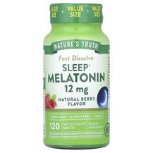 Fast Dissolve Melatonin 12 mg Мелатонин 12 мг Nature's