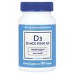 Фото товару Vitamin D3 25 mcg 1000 IU, Вітамін D3 Холекальциферол, 100 капсул