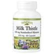 Фото товара Natural Factors, Расторопша, Milk Thistle 250 mg, 60 капсул