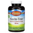 Carlson, Niacin-Time 500 mg, Вітамін B3 Ніацин, 250 таблеток