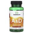 Swanson, Vitamins A and D, Вітаміни A та D, 250 капсул