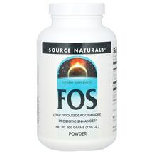 FOS Powder Фруктоолигосахариды Source Naturals 200 г
