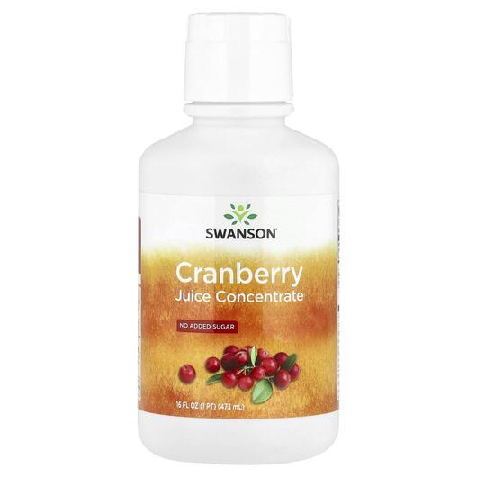 Основне фото товара Swanson, Cranberry Juice Concentrate, Журавлина, 473 мл