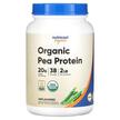 Nutricost, Organic Pea Protein Unflavored, Протеїн, 907 г