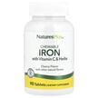 Natures Plus, Chewable Iron Cherry, Жувальне Залізо, 90 таблеток
