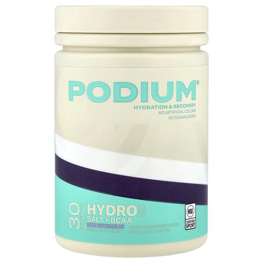 Основне фото товара Hydro & Salt 2025 + BCAA Sour Watermelon, БЦАА, 420 г