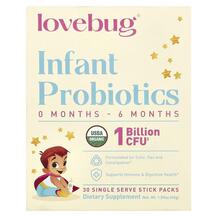 Infant Probiotics 0-6 Months 1 Billion CFU LoveBug