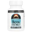 Фото товару Biotin Fast Melt 10000 mcg, Вітамін B7 Біотин, 120 таблеток