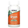 Фото товара NOW, Железо 36 мг, Double Strength Iron 36 mg, 90 капсул