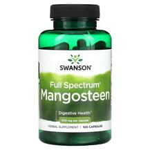 Мангостан Full Spectrum Mangosteen 500 mg Swanson