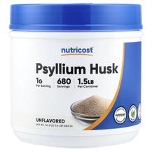 Псиліум Psyllium Husk Unflavored Nutricost 680 г