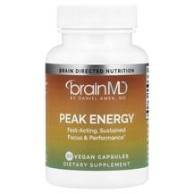 Peak Energy Энергетический напиток BrainMD 30 капсул