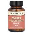Фото товару Dr. Mercola, Copper Bisglycinate 8 mg, Мідь, 180 таблеток