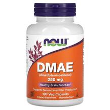 Діметіламіноетанол 250 мг DMAE 250 mg NOW 100 капсул