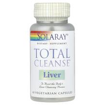 Total Cleanse Liver Очистка печени Solaray 60 капсул