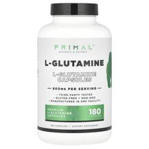 L-Глутамін L-Glutamine 800 mg PrePrimal 180 капсул