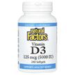 Витамин D3, Vitamin D3 125 mcg 5000 IU, 240 капсул