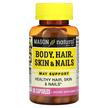 Фото товара Mason, Кожа ногти волосы, Body Hair Skin & Nails 60, 60 капсу
