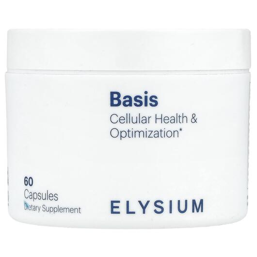 Основне фото товара Basis Cellular Health & Optimization, Нікотинамід НАД+, 60 ка