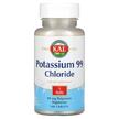 Фото товару KAL, Potassium 99 Chloride, Калій Хлорид 99 мг, 100 таблеток