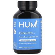 Омега 3 OMG! Omega The Great HUM Nutrition 60 капсул