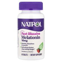 Melatonin Fast Dissolve Maximum Strength Strawberry 10 mg