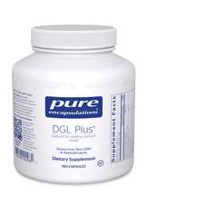 Лакриця DGL Plus Pure Encapsulations 180 капсул